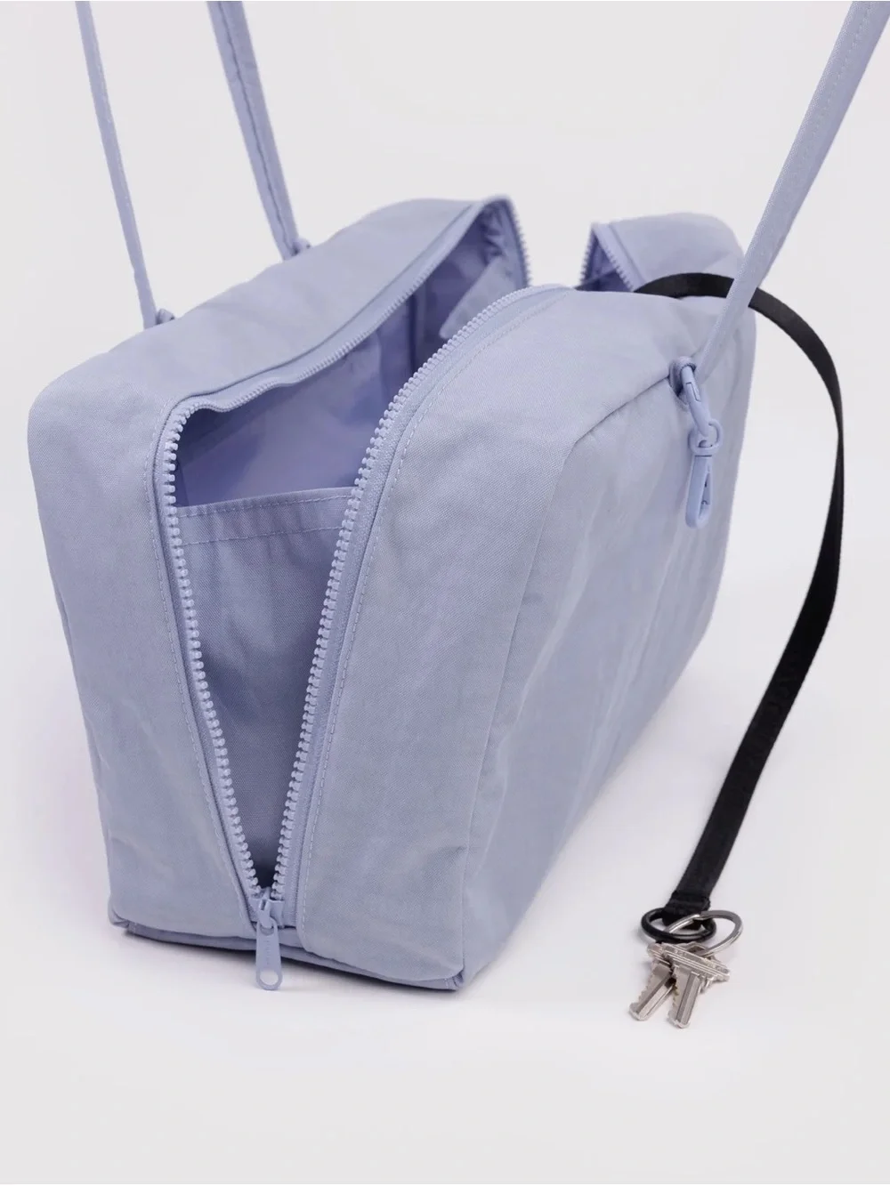 NWT BAGGU Medium Bowler Bag - Mist